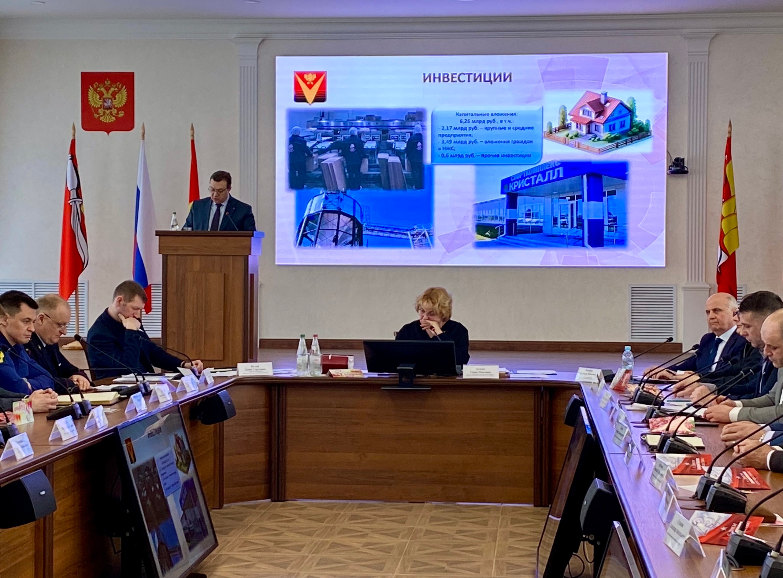 В Борисоглебске прошло заседание городской Думы.