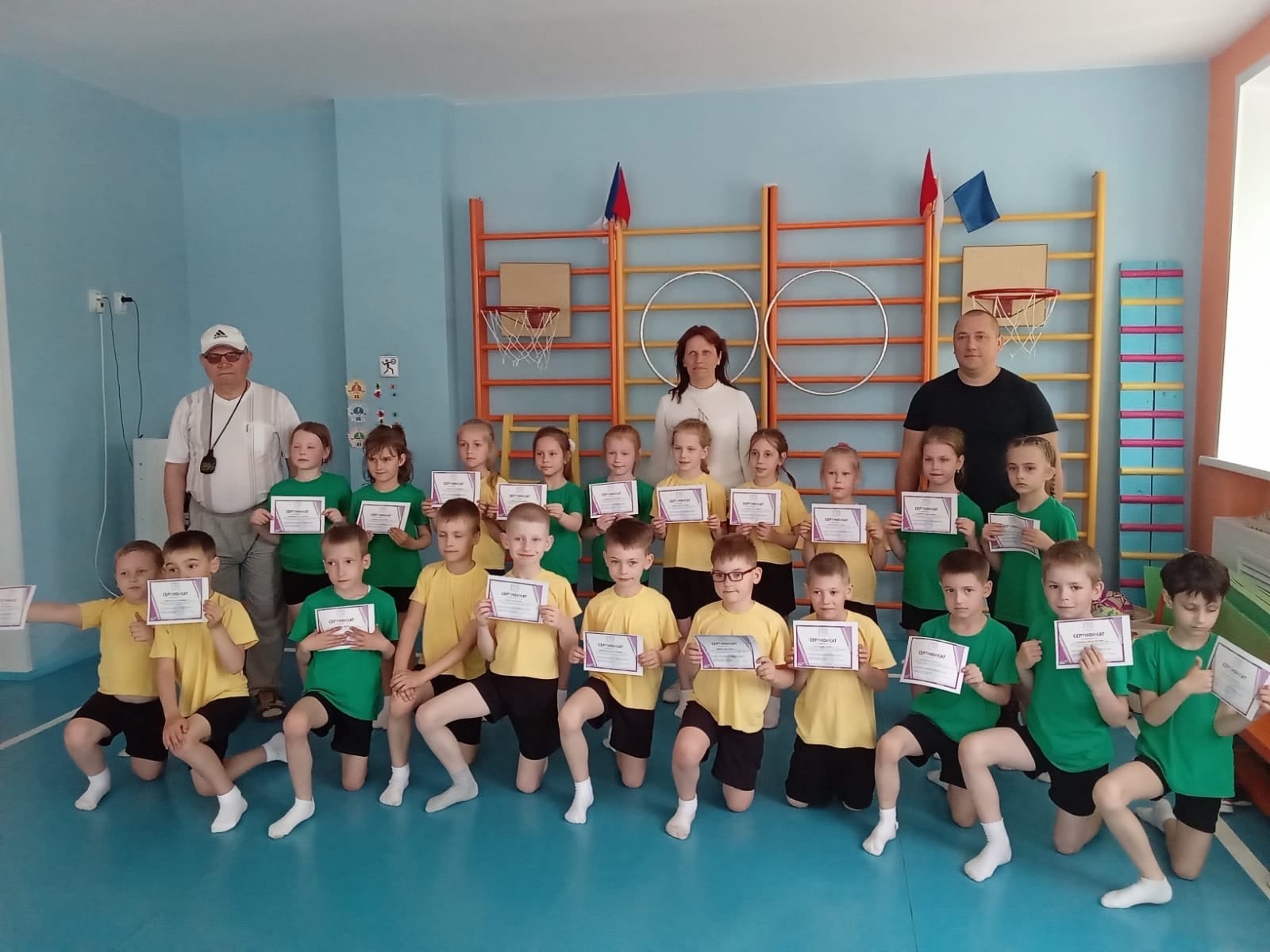 ДОШКОЛЯТА  СТАЛИ УЧАСТНИКАМИ ФЕСТИВАЛЯ ГТО.
